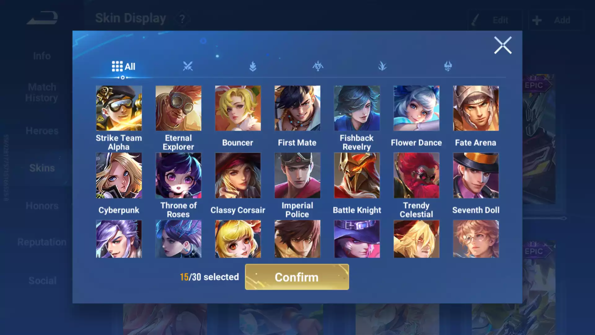 Ảnh Acc Honor Of King Global giá rẻ