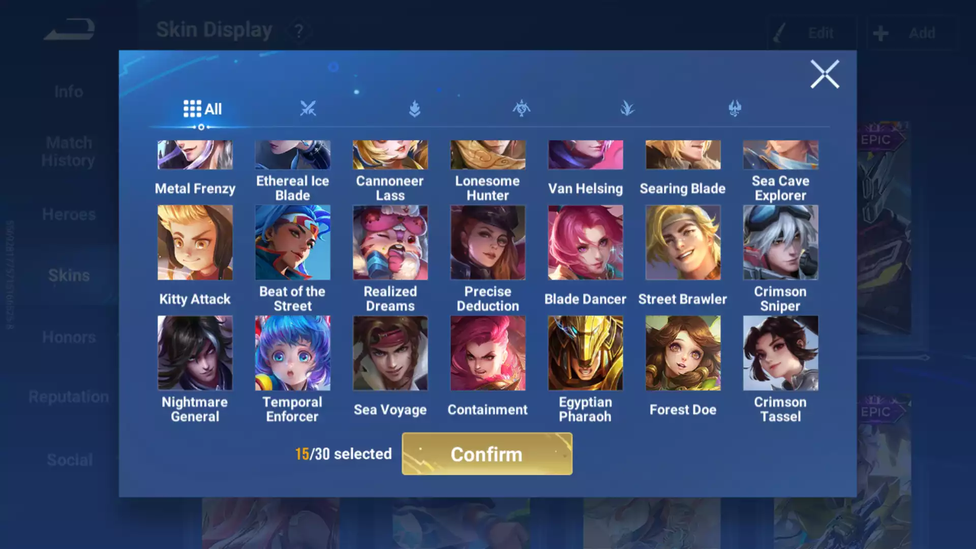 Acc Honor Of King Global giá rẻ