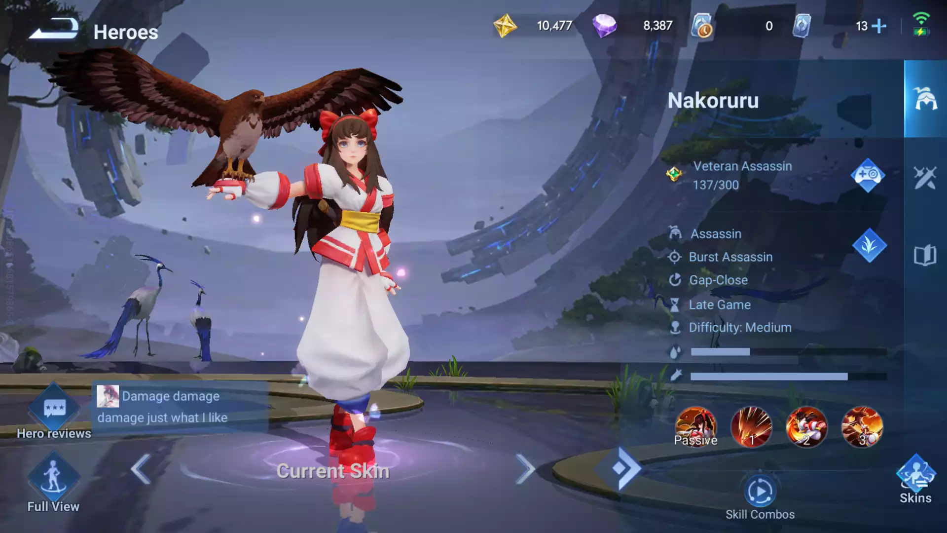 Acc Honor Of King VIP, toàn skin khủng